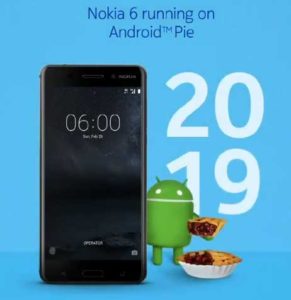 Nokia 6 (2017) Android 9 Pie