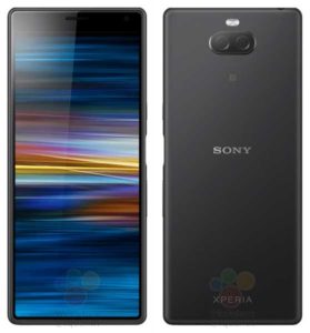 Xperia XA3 Press Render