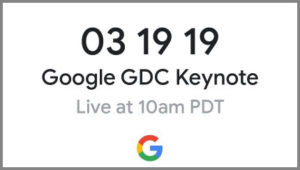 Google GDC 2019