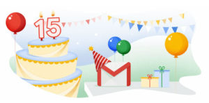 Gmail 15 Years Old