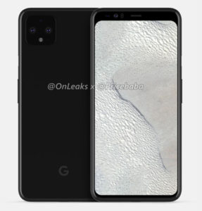 Google Pixel 4 XL Render