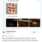 Google Photos Text Search