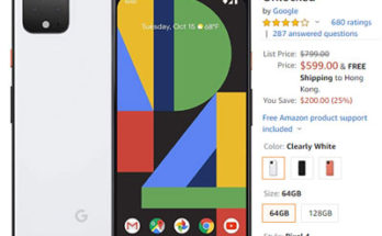 Google Pixel 4 優惠