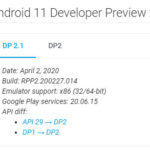 Android 11 Developer Preview 2.1