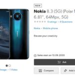Nokia 8.3 5G Retail Page