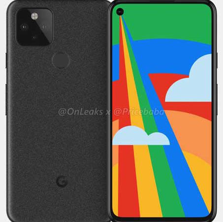 Pixel 5 Render