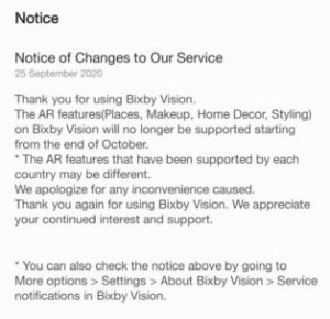 Bixby Vision AR