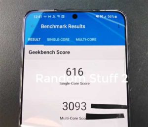 Galaxy S21+ Benchmark