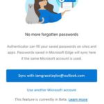 Microsoft Authenticator 密碼管理