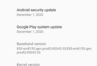 Sony Xperia 1 Android 11