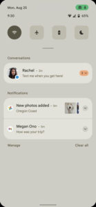 Android 12 Mockup Notification