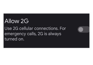 Android 12 关闭 2G 连线