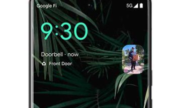 Google Home Widget Nest Doorbell