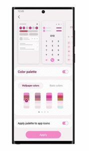 Samsung One UI 5 Color Theme