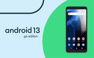 Android 13 Go Edition