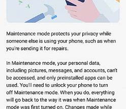 Samsung Maintenance Mode 維修模式