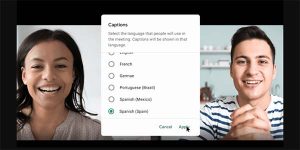 Google Meet Caption 字幕