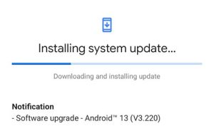 Nokia Android 13 Update