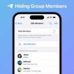 Telegram 群組隱藏 Member List