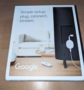 Chromecast with Google TV