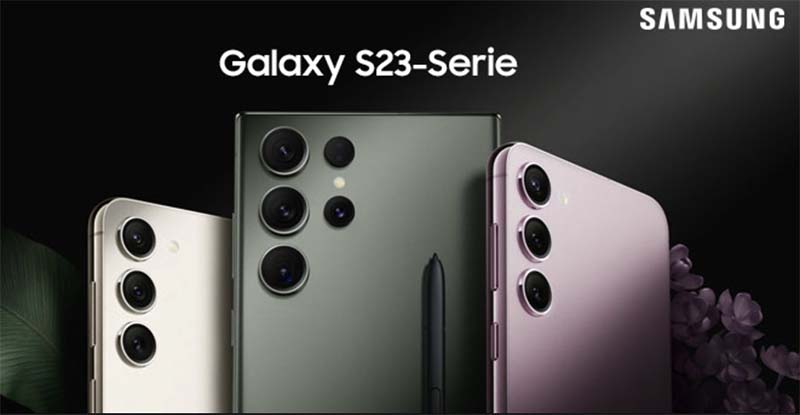 Galaxy S23 系列官方宣傳照片