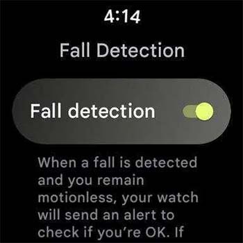 Pixel Watch Fall Detection
