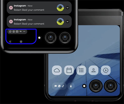 Motorola Razr New UI