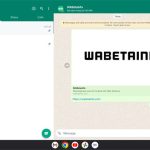 WhatsApp Beta Tablet