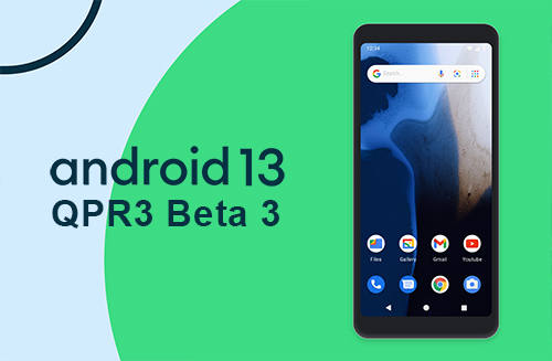 Android 13 QPR3 Beta 3