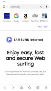 Samsung Internet Browser