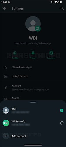 WhatsApp Multiple Account