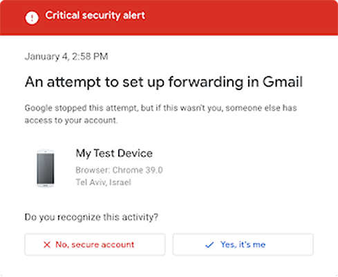 Critical Security Alert