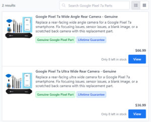 Google Pixel 7a iFixit