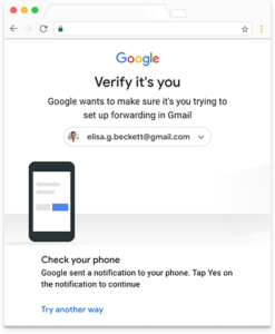 Google Verify It's You