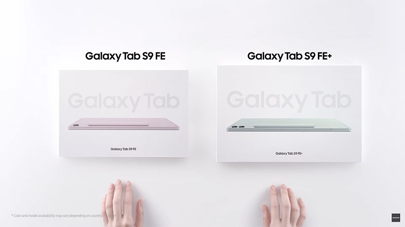 Galaxy Tab S9 FE Unboxing