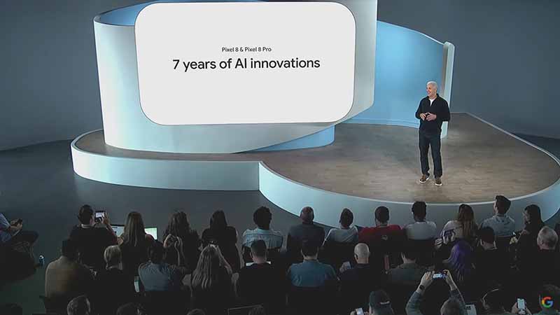 Google Pixel 8 7年 AI Innovation