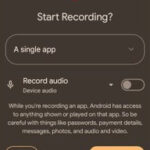 Screen Recording Single App