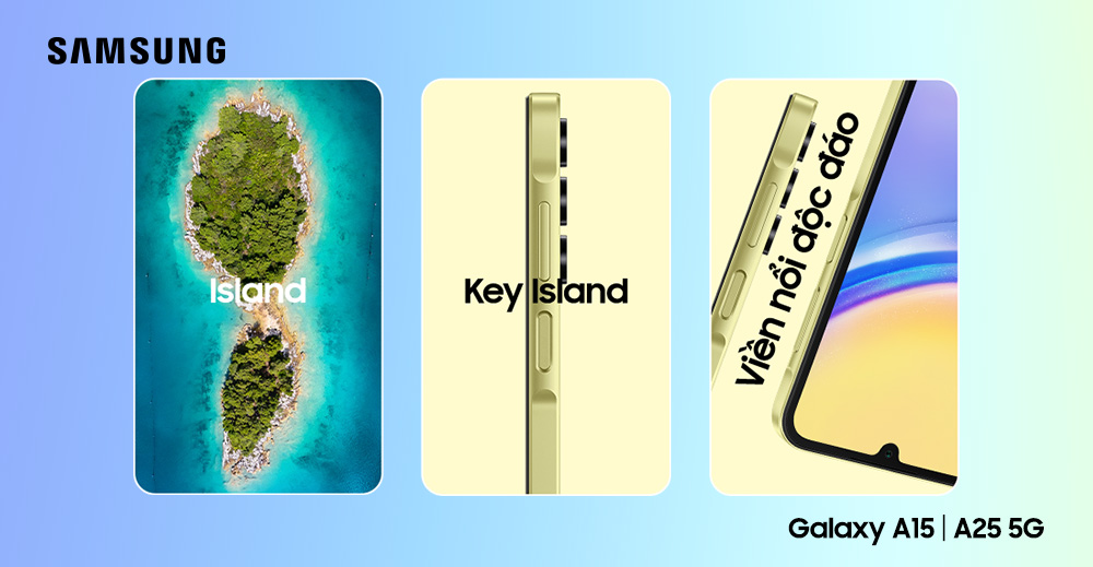 Galaxy A25 Key Island