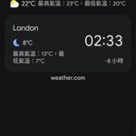Google Pixel 天氣 App