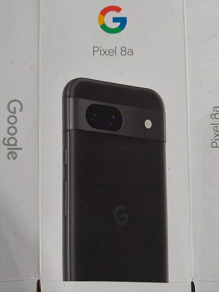 Pixel 8a 包裝盒