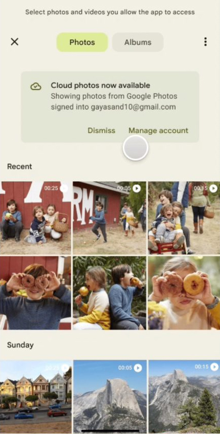 Android Photo Picker