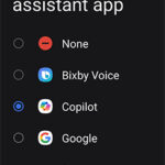 Microsoft Copilot 設定為 Android Assistant