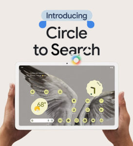 Pixel Tablet Circle to Search