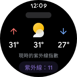 Wear OS 手錶天氣 App