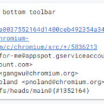 Chrome for Android Bottom Toolbar