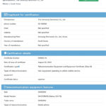 Samsung Galaxy S24 FE NBTC Certification
