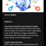 Galaxy AI One UI 6.1.1