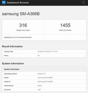 Galaxy A36 SM-A366B