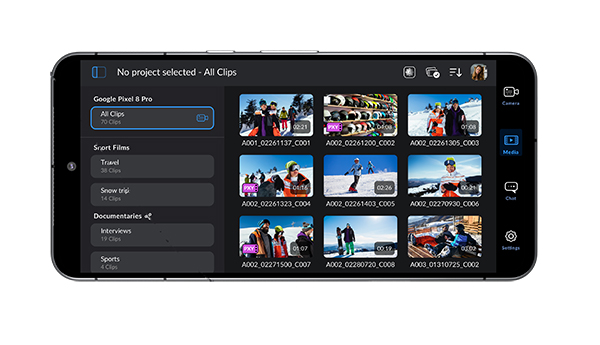 Blackmagic Camera for Android 2.0