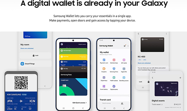 Galaxy S25 Digital Wallet